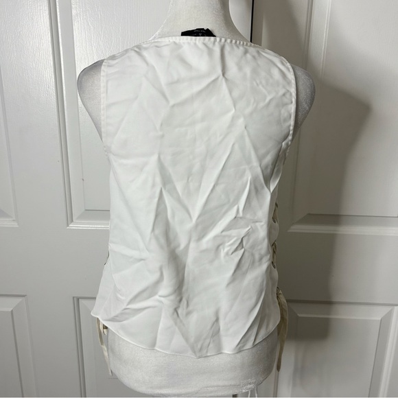 RAG & BONE Eliza Lace Side Boxy Tank Top (size XS) - Picture 5 of 5